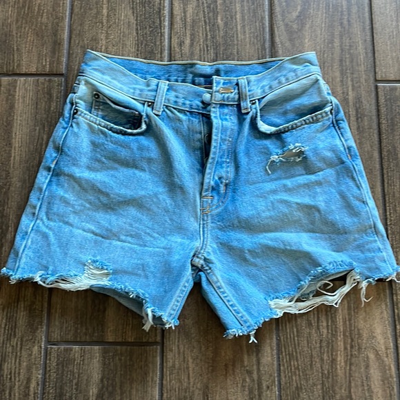 Carmar Pants - Carmar Denim Cutoff Shorts Size 28